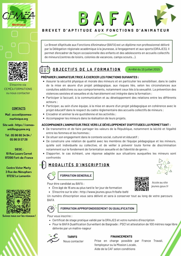 Fiche BAFA 29-07-25