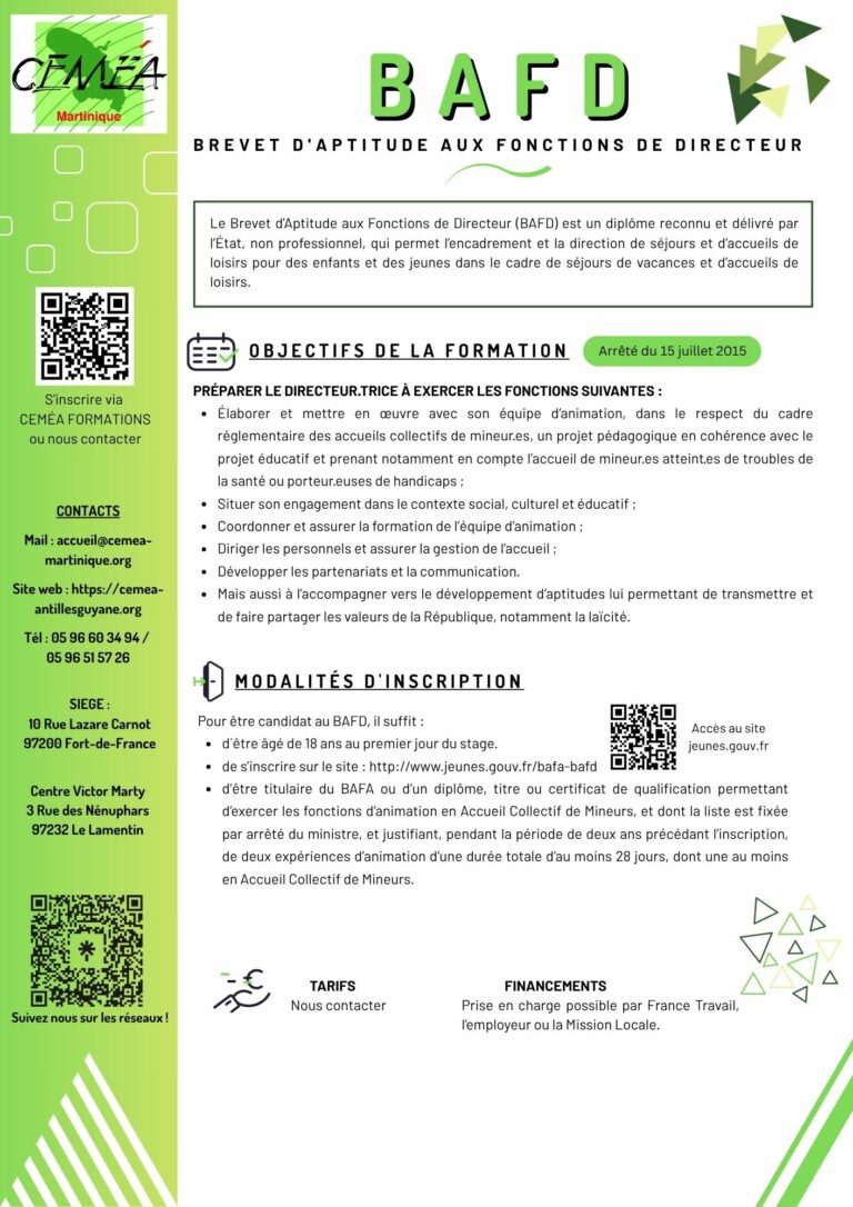 Fiche BAFD 29-07-25
