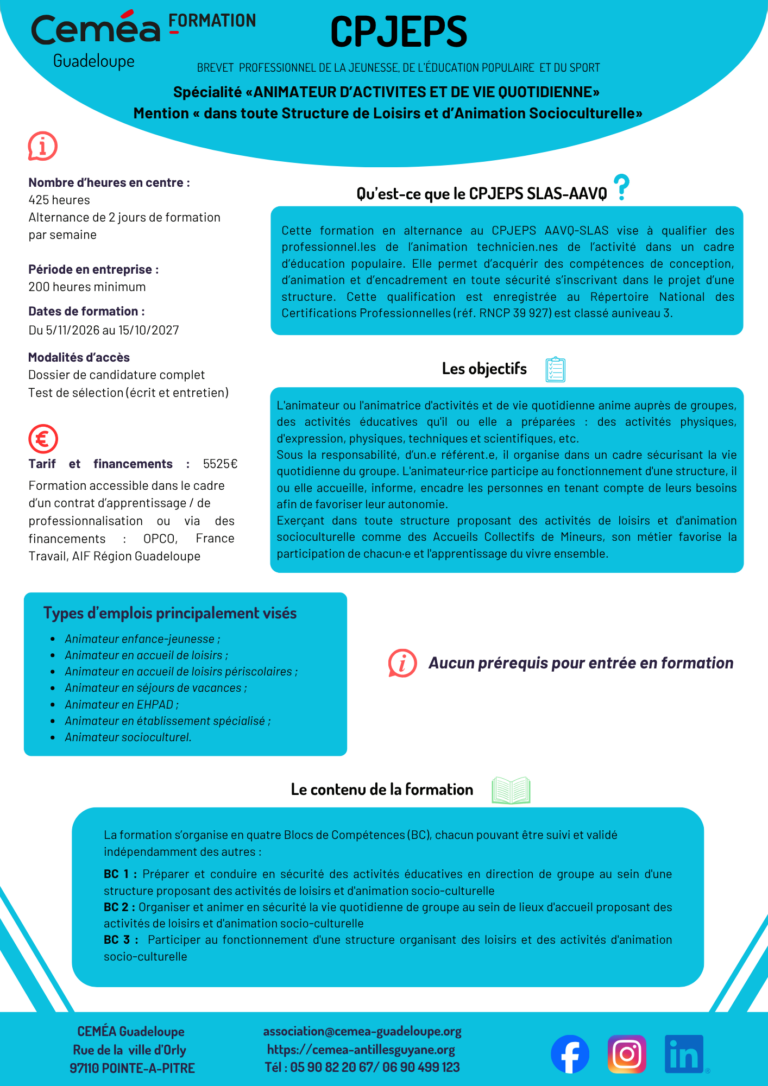 fiche cpjeps aavqslas